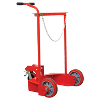 Grand chariot LCC pour bouteille de gaz liquide, Roues Polyur&eacute;thane, Base de 20" la x 20" p, 1000 lb Equipex