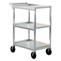 Chariot utilitaire, 3 Tiers, 16-1/2" la x 39" h x 27-3/4" p, Capacit&eacute; 350 lb Equipex