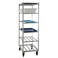 Chariot &agrave; tablettes, 6 Tiers, 20-7/8" la x 67" h x 27" p, Capacit&eacute; 450 lb Equipex