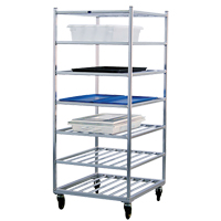 Chariot &agrave; tablettes, 7 Tiers, 28-1/2" la x 69" h x 32" p, Capacit&eacute; 525 lb Equipex