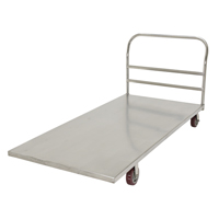 Platform Truck, 72" L x 36" W, 2000 lbs. Capacity, Polyurethane Casters Equipex