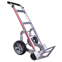 Diable autostabilisant, Prise Continu, Aluminium, Hauteur de 55'', Capacit&eacute; 500 lb Equipex