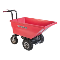 Chariot &agrave; bascule motoris&eacute;, Capacit&eacute; 6 cu.ft., 40" h x 25" la x 56" p Equipex