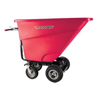 Chariot &agrave; bascule motoris&eacute;, Capacit&eacute; 13.5 cu.ft., 45" h x 27" la x 68" p Equipex
