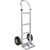 Knocked Down Hand Truck, Continuous Handle, Aluminum, 49-5/8" Height, 500 lbs. Capacity Equipex