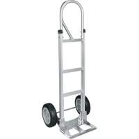 Knocked Down Hand Truck, P-Handle Handle, Aluminum, 52-1/8" Height, 500 lbs. Capacity Equipex