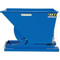 Conteneur autobasculeur, Acier, 3/4 vg³, Bleu Equipex