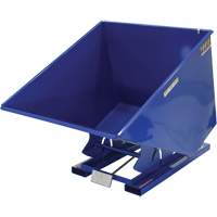 Conteneur autobasculeur, Acier, 2 vg³, Bleu Equipex