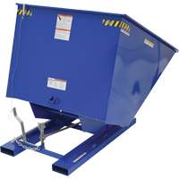 Conteneur autobasculeur, Acier, 2 vg³, Bleu Equipex