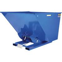 Conteneur autobasculeur, Acier, 2-1/2 vg³, Bleu Equipex