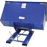 Conteneur autobasculeur, Acier, 3 vg³, Bleu Equipex