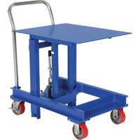 Lift Table, 30"L x 24"W, Steel, 2000 lbs. Capacity Equipex
