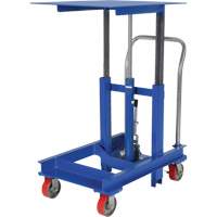 Lift Table, 30"L x 24"W, Steel, 2000 lbs. Capacity Equipex