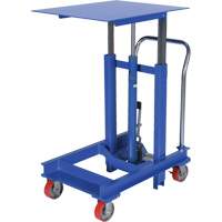Lift Table, 30"L x 24"W, Steel, 2000 lbs. Capacity Equipex