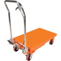 Table &eacute;l&eacute;vatrice &agrave; ciseaux hydraulique, 32" lo x 19-3/4" la, Acier, Capacit&eacute; 1100 lb Equipex