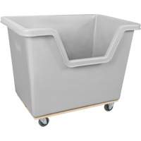 Easy Access Box Truck, Polyethylene, 45-3/4" L x 31-1/4" W x 37-3/4" H, 22 cu. ft. Volume, 1000 lbs. Capacity Equipex