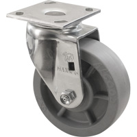 Emaxx Caster, Swivel, 4" (101.6 mm), Envirothane, 1000 lbs. (453.6 kg.) Equipex