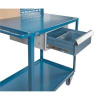 Chariot de service mobile, 2 Tiers, 24" la x 57" h x 40" p, Capacit&eacute; 1200 lb Equipex