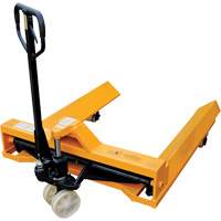 Transpalette pour mat&eacute;riaux en rouleaux, Acier, 48" lo x 7,5" la, Capacit&eacute; 4000 lb Equipex