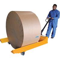 Transpalette pour mat&eacute;riaux en rouleaux, Acier, 48" lo x 7,5" la, Capacit&eacute; 4000 lb Equipex