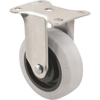 2309 Caster, Rigid, 4" (101.6 mm), Envirothane Grey, 350 lbs. (158.8 kg.) Equipex