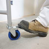 Mini roulette de 4" avec goupille verrouillable Equipex