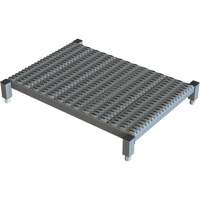 Adjustable Height One-Step Work Platform, 24" W x 36" D, 800 lbs. Capacity, All-Welded Equipex