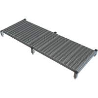 Adjustable Height One-Step Work Platform, 24" W x 71" D, 800 lbs. Capacity, All-Welded Equipex