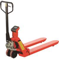 Eco Weigh-Scale Pallet Truck, 45" L x 22.5" W, 4400 lbs. Cap. Equipex