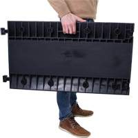 Protecteur de c&acirc;ble de s&eacute;rie moyenne Powerhouse, 5 canaux, 36" lo x 19,63" la x 2,25" h Equipex