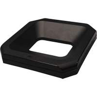 Couvercle en forme d'entonnoir pour contenant &agrave; d&eacute;chets classique Landmark Series Equipex