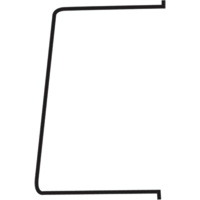 Support de sac &agrave; ordures pour chariot de concierge Equipex