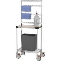 Sanitizer Station, Stainless Steel, 24" x 60" x 14", 900 lbs. Capacity Equipex