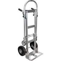 Convertible Hand Truck, Aluminum, 1250 lbs. Capacity Equipex