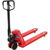 Transpalette avec roues en polyur&eacute;thanne, Acier, 48" lo x 27" la, Capacit&eacute; 5500 lb Equipex