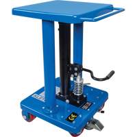 Hydraulic Work Table, 18" L x 18" W, Steel, 500 lbs. Capacity Equipex