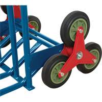 Stair Climbing Hand Truck, Steel Frame, 23-3/4" W x 45-5/8" H, 300 lbs. Capacity Equipex