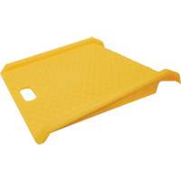 Portable Poly Hand Truck Curb Ramp, 1000 lbs. Capacity, 27" W x 27" L Equipex