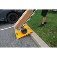 Portable Poly Hand Truck Curb Ramp, 1000 lbs. Capacity, 27" W x 27" L Equipex