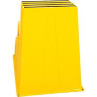 Escabeau industriel, 3 marches, 34-13/16" x 22-7/16" x Hauteur 28-1/2" Equipex