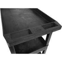 Tub Cart, 3 Tiers, 35-1/4" x 36-1/4" x 18", 300 lbs. Capacity Equipex