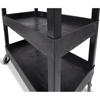 Tub Cart, 3 Tiers, 35-1/4" x 36-1/4" x 18", 300 lbs. Capacity Equipex