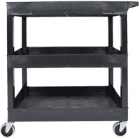 Tub Cart, 3 Tiers, 35-1/4" x 36-1/4" x 18", 300 lbs. Capacity Equipex