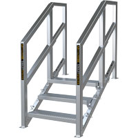 Escalier Smartstairs t&eacute;lescopique &agrave; 3-5 marches en aluminium Equipex