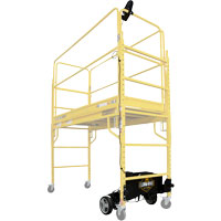Syst&egrave;me de motorisation pour &eacute;chafaudage Climb-N-Go Equipex