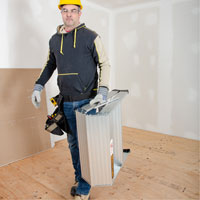 Poste de travail chevalet de sciage portatif, Cadre Aluminium, 12-1/4" p x 24" h Equipex