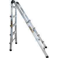 &eacute;chelle t&eacute;lescopique multifonction, Aluminium, 300 lb, CSA calibre 1A Equipex