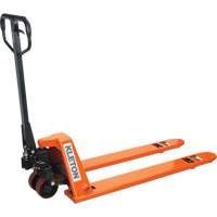 Low Profile Hydraulic Pallet Trucks, 48" L x 20.5" W, 3300 lbs. Cap. Equipex