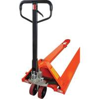 8' Long Fork Hydraulic Pallet Trucks, 96" L x 27" W, 4400 lbs. Capacity Equipex