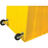 Industrial Step Stool, 4 Steps, 44" x 22-1/4" x 65-1/8" High Equipex